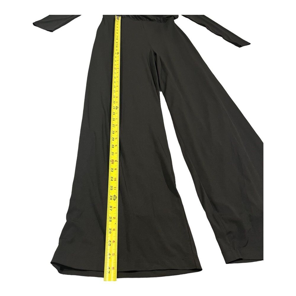 Alexia Admor Women's MILAN JUMPSUIT wide long leg long‎ sleeve Size Small NWT - Picture 9 of 16